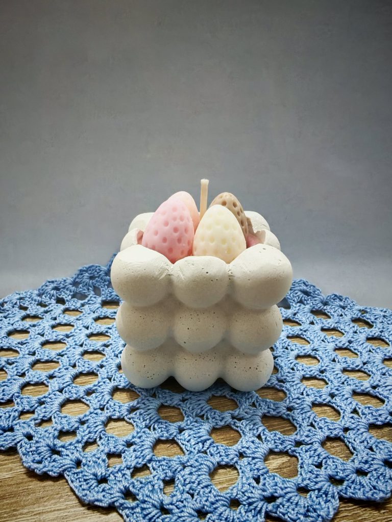 Svijeća Gips Bubble