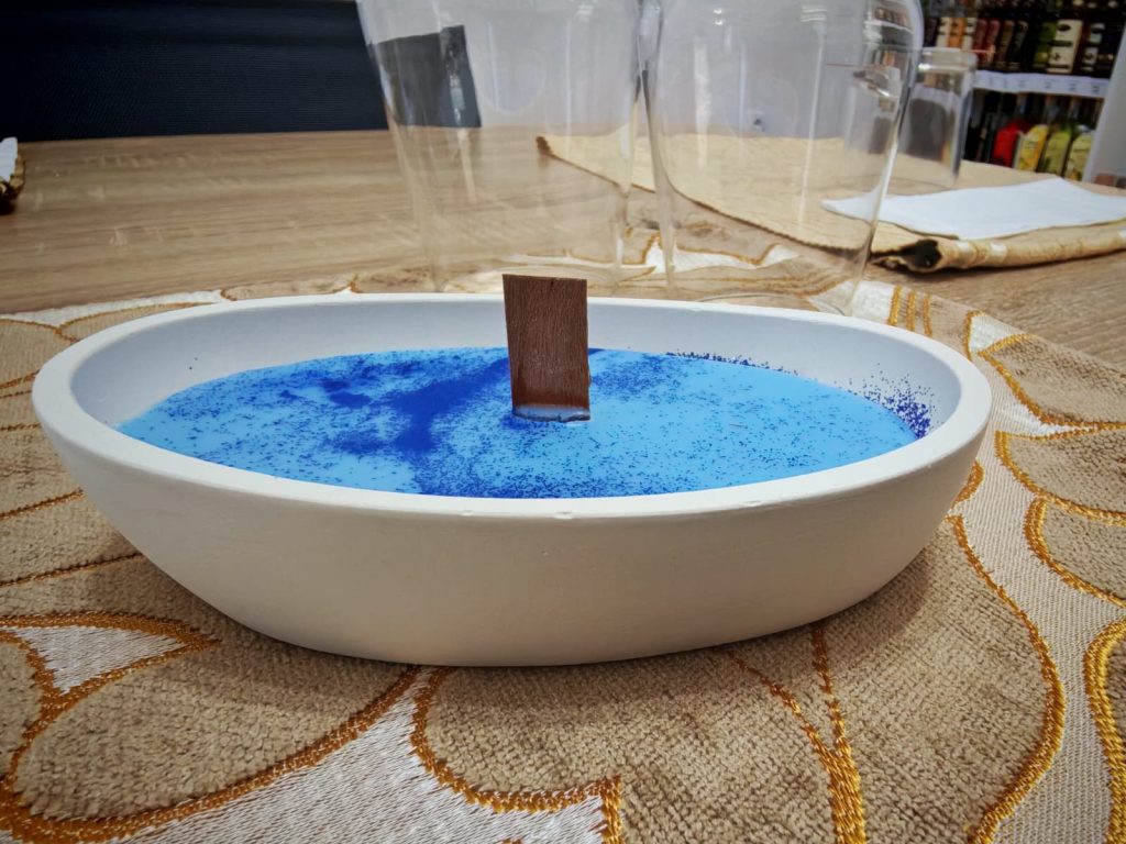 Svijeća Gips Desert Mini