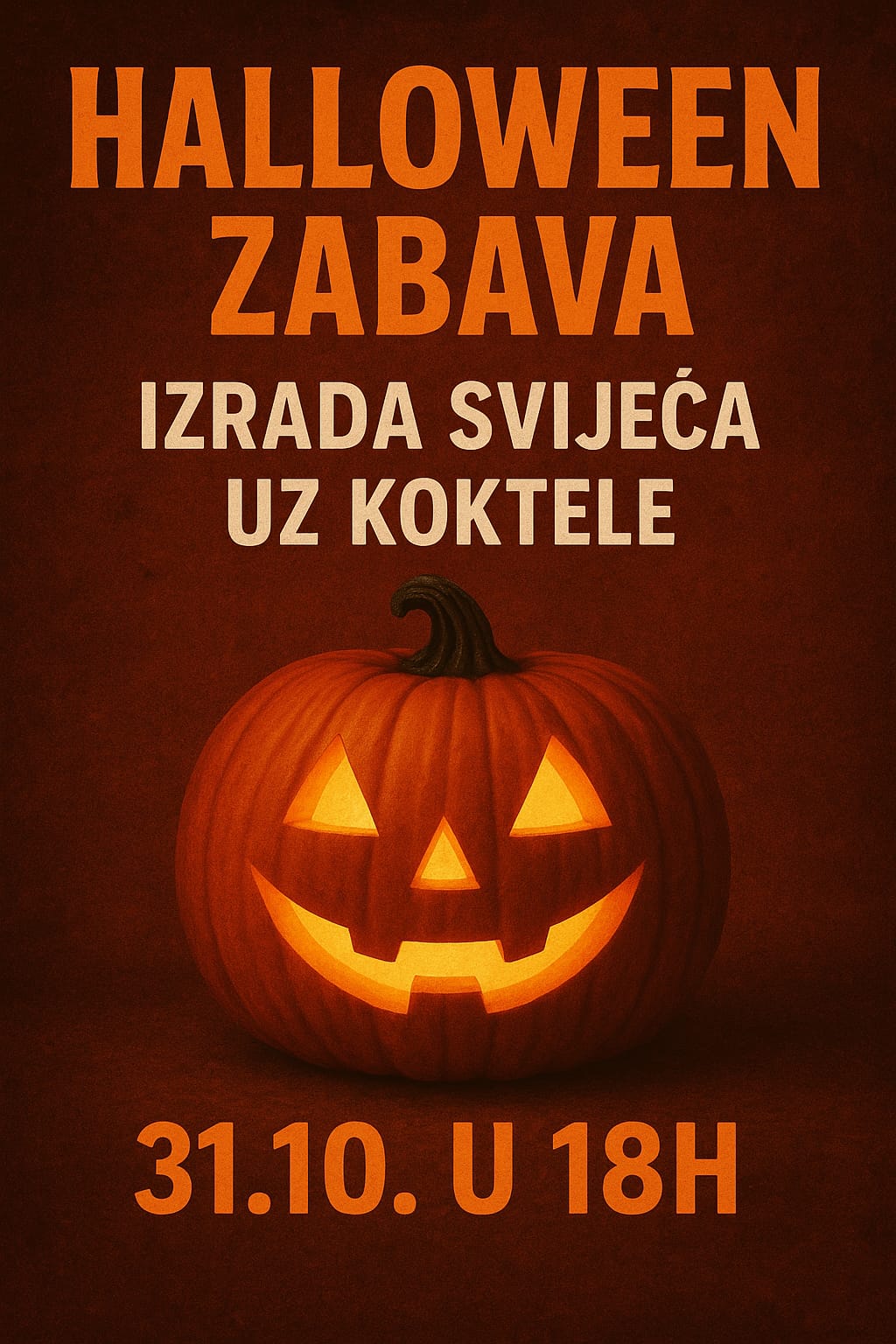 Radionica "HALLOWEEN KOKTEL PARTY"